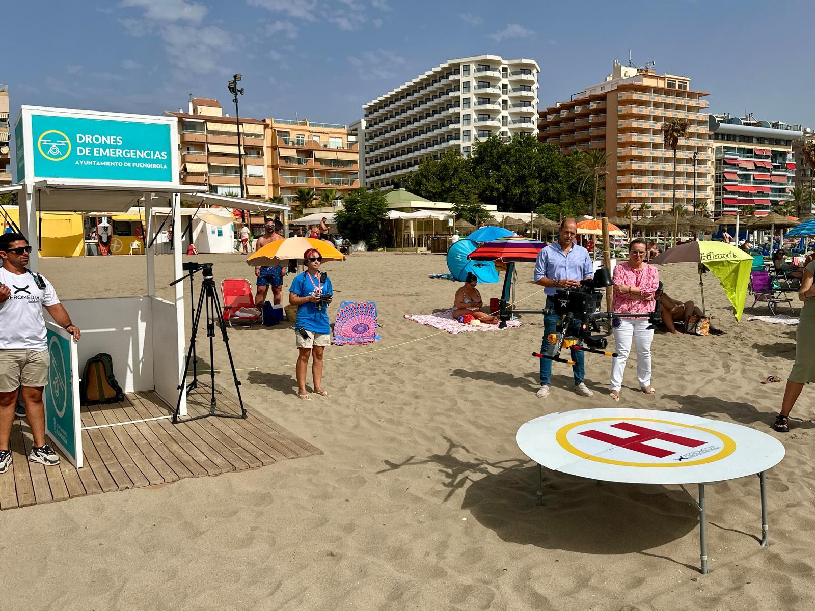 Servicio de aerovigilancia con drones — Ayuntamiento de Fuengirola